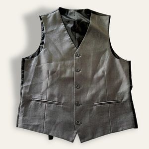 Suit Vest Waistcoat Gilet size 38R / 32W